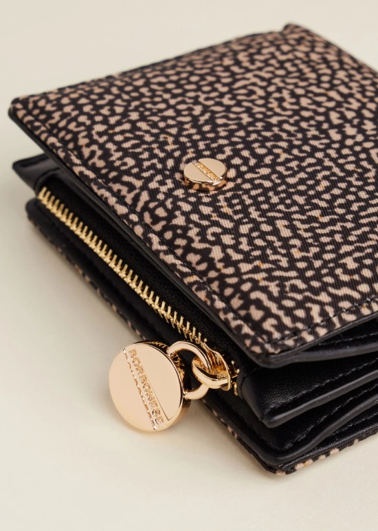 26SS 보르보네제 지갑 930163I15 X11 Op naturale nero - BORBONESE