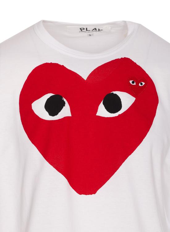 26SS 꼼데가르송 반팔 티셔츠 T026 1 White - COMME DES GARCONS