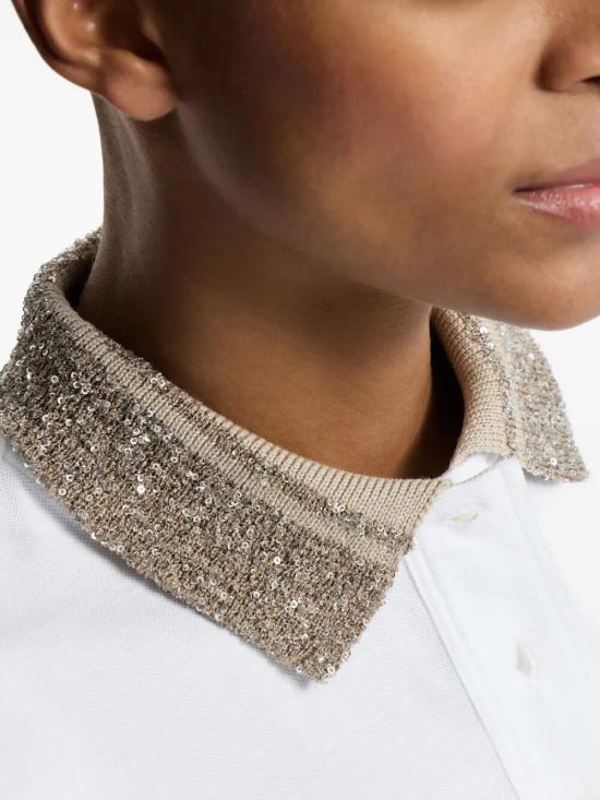 26SS 브루넬로 쿠치넬리 폴로 티셔츠 M0T63EJ105 C6159 BIANCO - BRUNELLO CUCINELLI