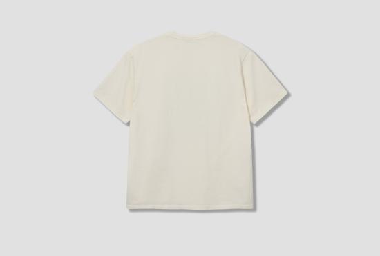 26SS 스투시 반팔 티셔츠 퍼머넌트 컬렉션 피그먼트 염색 티셔츠 1905182 오프 화이트 - STUSSY