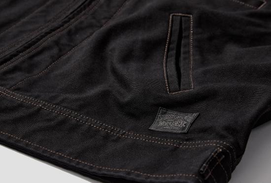 26SS 스투시 자켓 칼라가 있는 작업 재킷 115898 블랙 - STUSSY