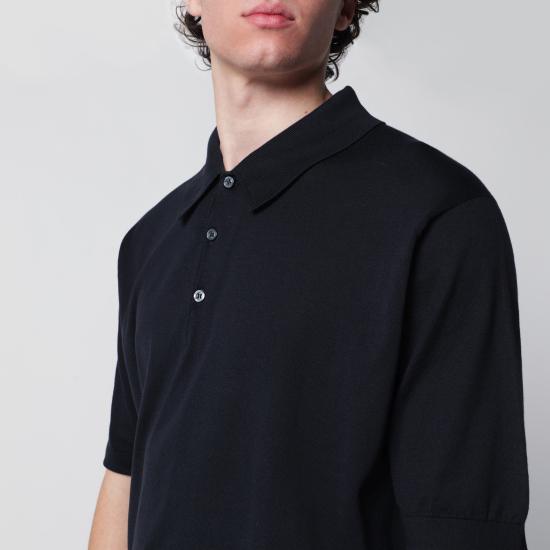 26SS 존스메들리 폴로 티셔츠 ISISCO Blue - JOHN SMEDLEY