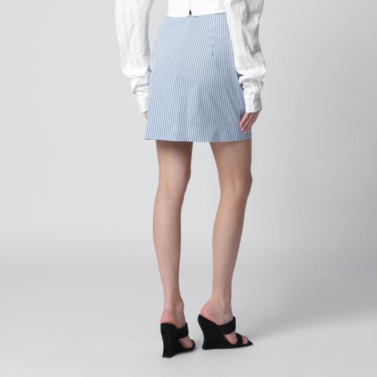 26SS 비비안웨스트우드 미디 스커트 1K010030W01FL Blue - VIVIENNE WESTWOOD