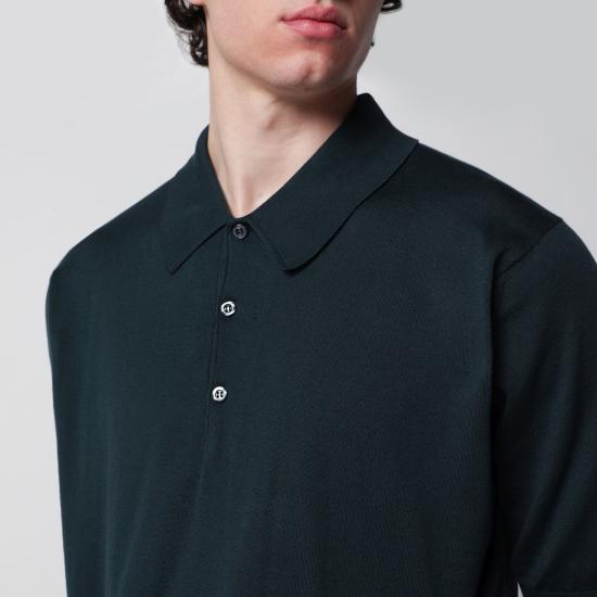 26SS 존스메들리 폴로 티셔츠 ISISCO Green - JOHN SMEDLEY