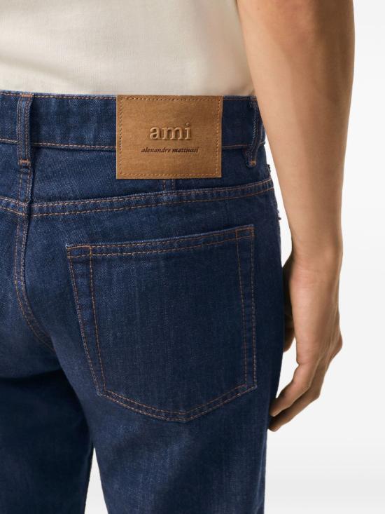 26SS 아미 클래식 핏 데님 팬츠 HTR001 DE0122402 Blue - AMI