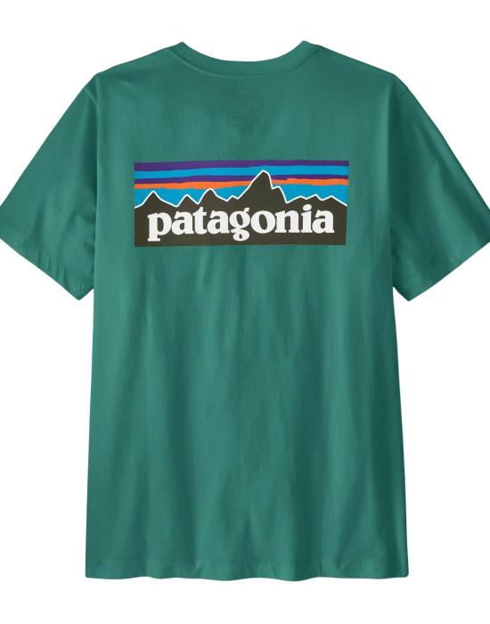26SS 파타고니아 남성 P-6 로고 티셔츠 37882 GEMG - PATAGONIA