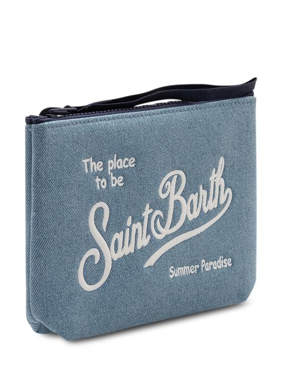 26SS 세인트바쓰 클러치/파우치 ALI000701759L DENIM DENIM LIGHT EMB - MC2 SAINT BARTH