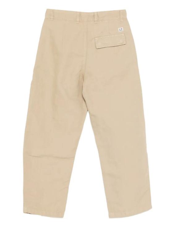 26SS [키즈] 씨피 컴퍼니 스트레이트 팬츠 CUP015 LZC01 20129 LIGHT SAND - C.P. COMPANY