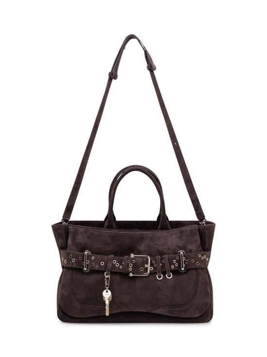 26SS 오소이 토트백 26SB05008314 SUEDEMOCHA SUEDE MOCHA EYELETS - OSOI