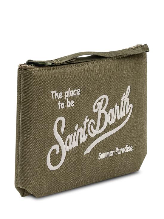 26SS 세인트바쓰 클러치/파우치 ALI000701441L 52 DENIM EMB - MC2 SAINT BARTH