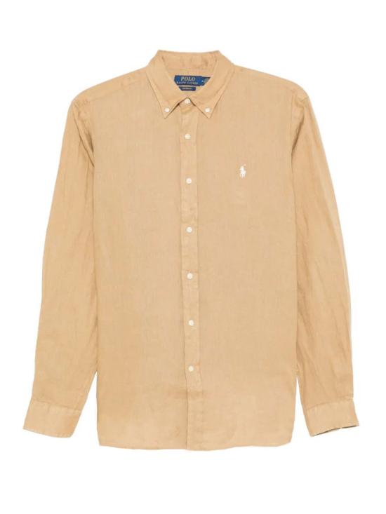 26SS 폴로 랄프로렌 긴팔 셔츠 710966294 511 CAFE TAN