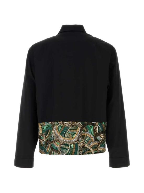 26SS 드리스 반 노튼 긴팔 셔츠 2610207863302 BLACK 900 - DRIES VAN NOTEN