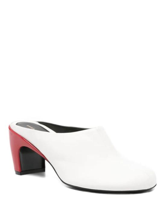26SS 드리스 반 노튼 뮬/슬리퍼 0117650120 1 WHITE - DRIES VAN NOTEN