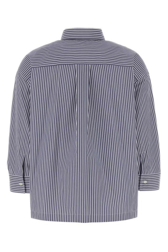  브루넬로 쿠치넬리 탑 자수 포플린 셔츠 C002 - BRUNELLO CUCINELLI