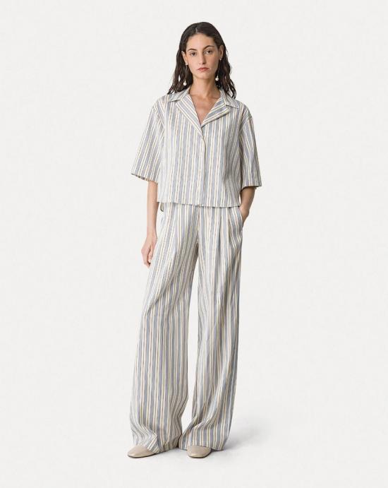 26SS 포르테포르테 팬츠 14822 5047 Blue - FORTE FORTE