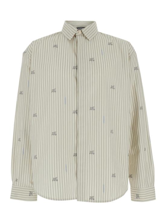  자크뮈스 긴팔 셔츠 Jacquemus La Chemise Simon Ml 셔츠 베이지