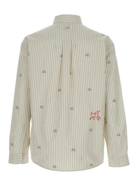  자크뮈스 긴팔 셔츠 Jacquemus La Chemise Simon Ml 셔츠 베이지 - JACQUEMUS