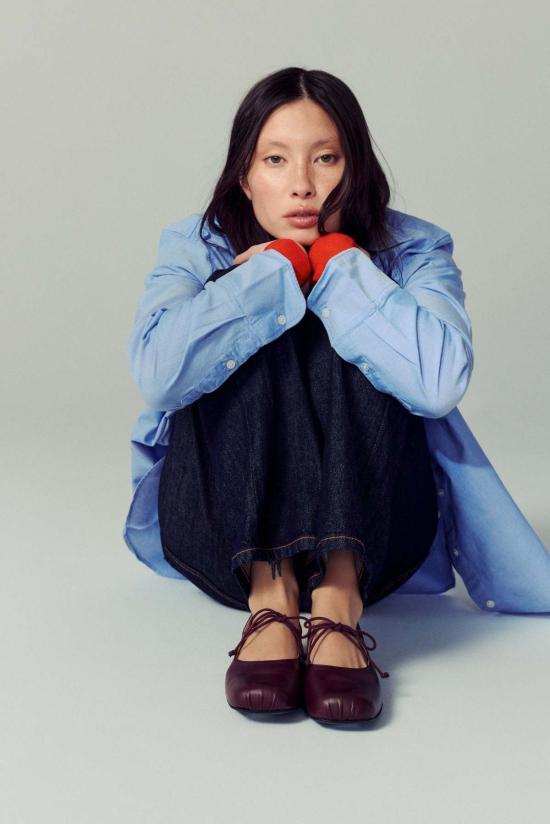  매과이어 플랫 슈즈 맥과이어 가이아 발레 플랫 - MAGUIRE