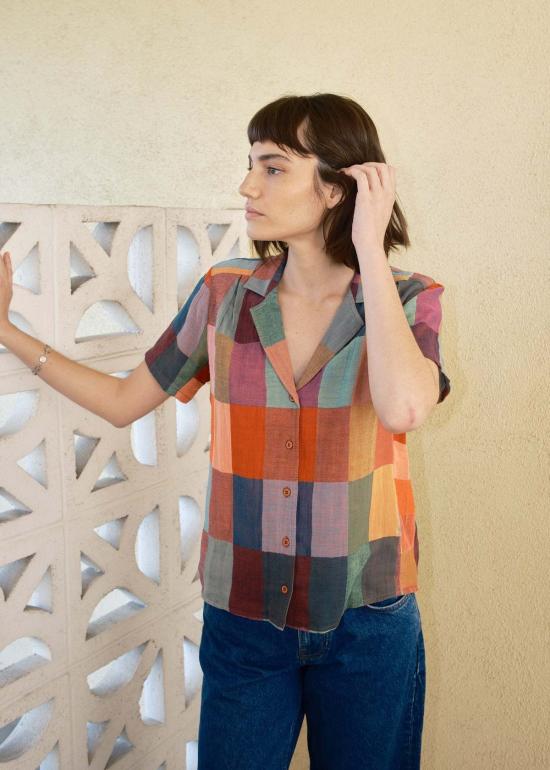  에이스 앤 지그 블라우스 에이스 & 지그 타시 탑