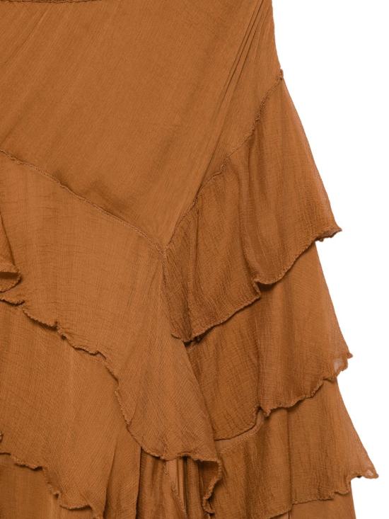 26SS 메드모아젤 숏 스커트 26SCHERRY COGNAC Brown - MES DEMOISELLES