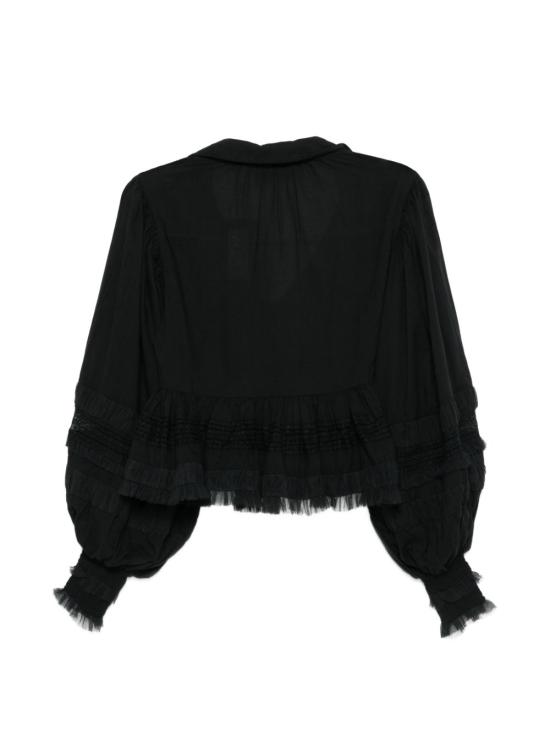 26SS 메드모아젤 셔츠 26SMELODY BLACK Black - MES DEMOISELLES