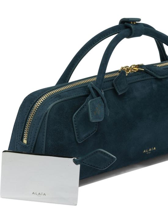 26SS 알라이아 토트백 AA1S06026CA328A53 Blue - ALAIA