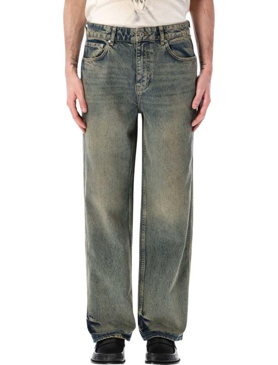  리프레젠트 데님 Represent R3 배기  진 블루 크림