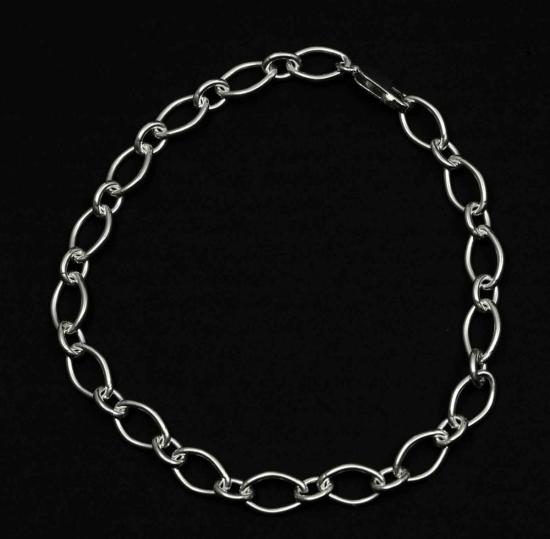  수 더 보이 브레이슬릿 클링커 체인 팔찌 실버 - SUE THE BOY