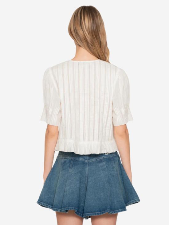  씨뉴욕 블라우스 바다 니 알베르테 탑 - SEA NY