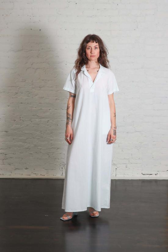  라보아트 롱 원피스 Labo.Art 아라고스타 교토 드레스 아쿠아 - LABO.ART