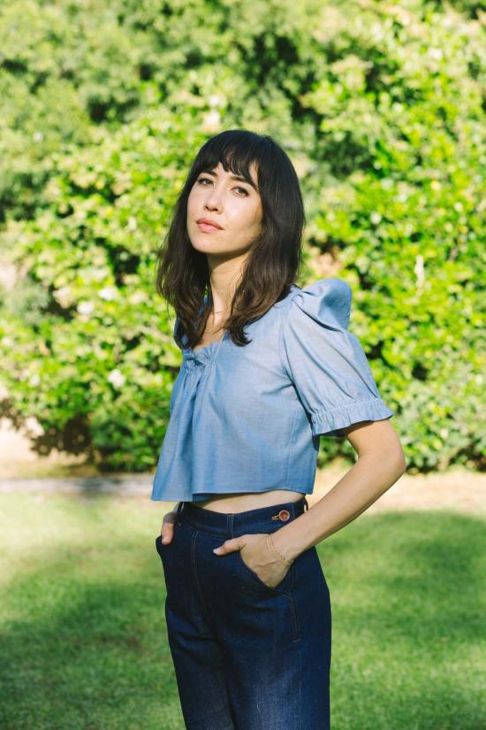  머틀 블라우스 신디  샴브레이 - MYRTLE