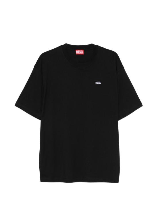 26SS 디젤 반팔 티셔츠 A22482 0PLAT9XX Black