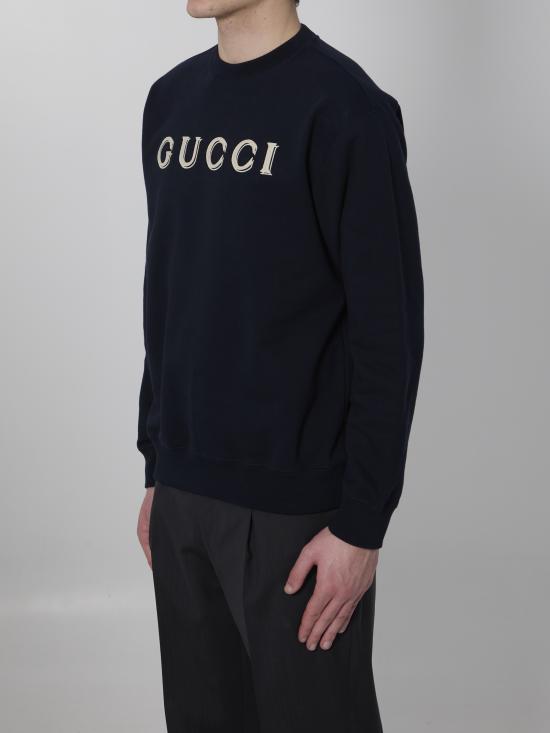 26SS 구찌 긴팔 티셔츠 854224 BLUE - GUCCI