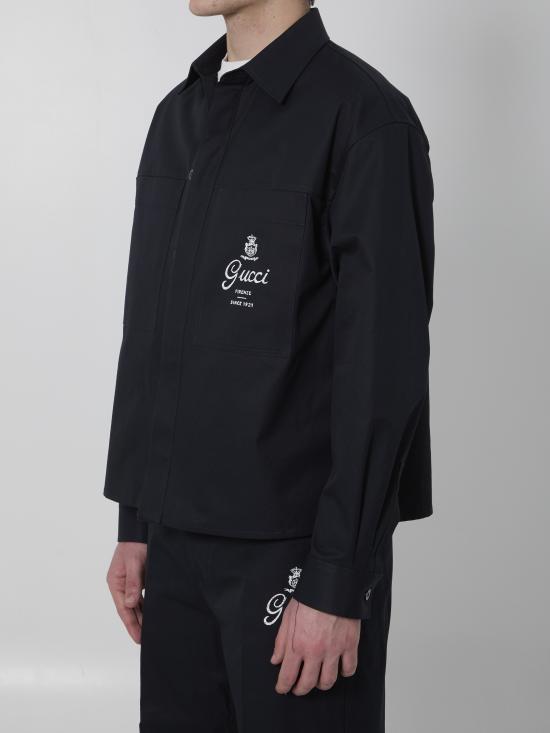 26SS 구찌 긴팔 셔츠 851711 BLUE - GUCCI