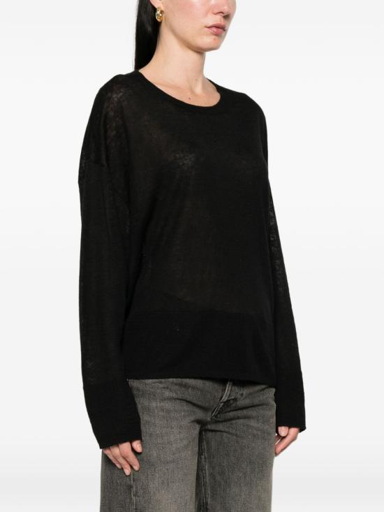 26SS 마제스틱필라쳐 스웨터 KE6K194FPU783 002 Black - MAJESTIC FILATURES