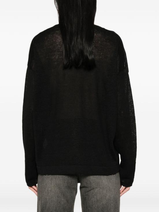 26SS 마제스틱필라쳐 스웨터 KE6K194FPU783 002 Black - MAJESTIC FILATURES