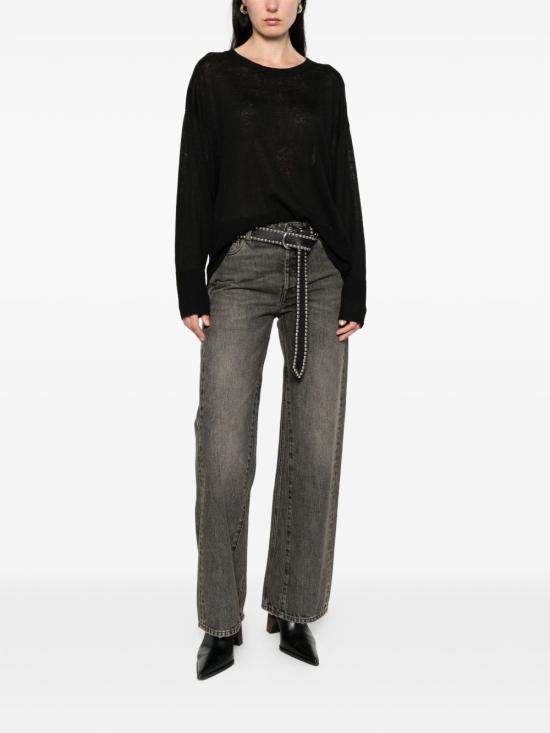 26SS 마제스틱필라쳐 스웨터 KE6K194FPU783 002 Black - MAJESTIC FILATURES