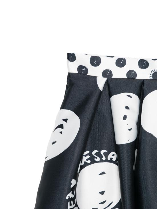 26SS 알레산드로 엔리케즈 숏 스커트 SK01DUB 001POISGR Black - ALESSANDRO ENRIQUEZ