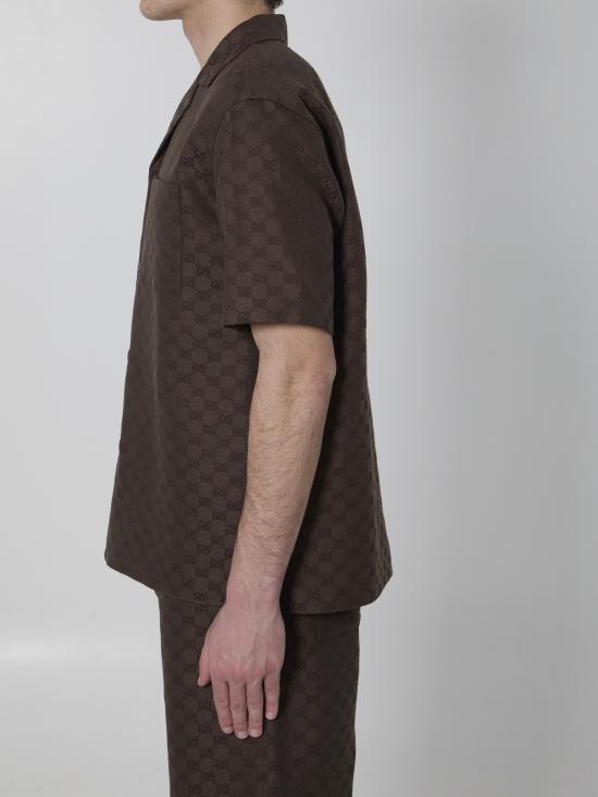 26SS 구찌 긴팔 셔츠 794907 BROWN - GUCCI