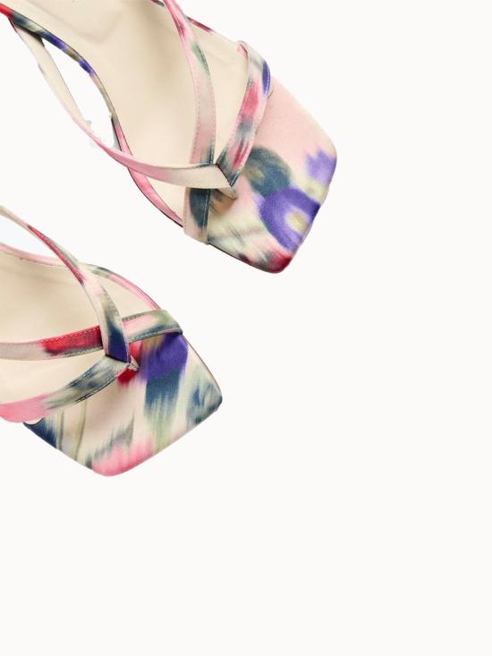  프레다 살바도르 힐/펌프스 일레인 힐스 수채화 새틴 - FREDA SALVADOR