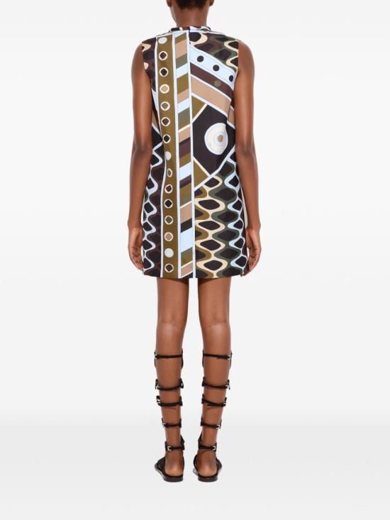 26SS 푸찌 미디 원피스 6HRG05 6H841016 Blue - PUCCI