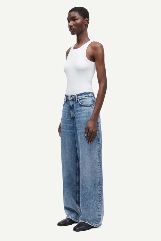  삼소앤삼소 데님 팬츠 Samsøe Samsøe Saharper 청바지 정품 - SAMSOE SAMSOE