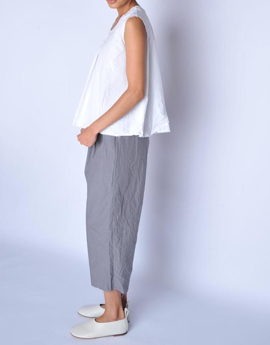  SCHA 팬츠 샤 그레이 미디엄 롱 심플리 - OTHER BRANDS