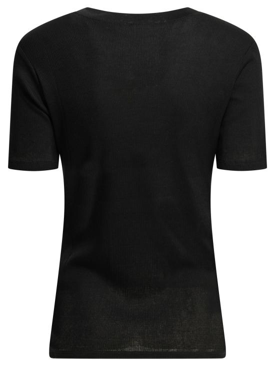 26SS 루루 드 세종 탑 AVALYN LDSBLACK Black - LOULOU DE SAISON