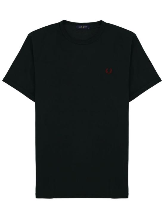  프레드페리 탑 프레드 페리 로고 티셔츠 (녹색)