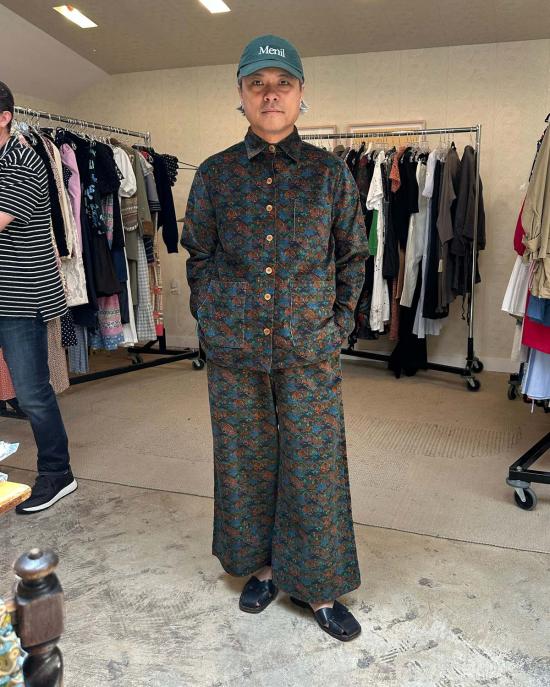  사멧 블라우스 멜빈 셔츠 퍼즈 팝 프린트 탑 - SAMET