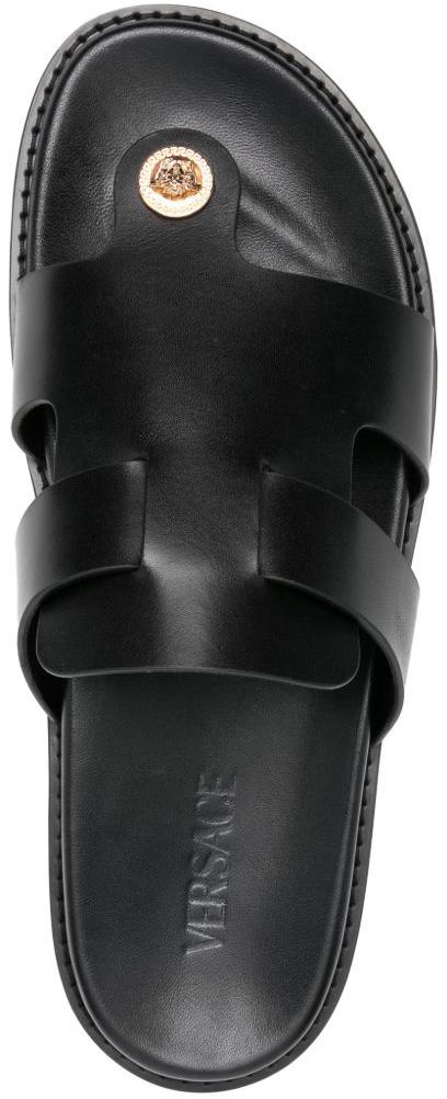 26SS 베르사체 뮬/슬리퍼 10218581A161461B00V BLACK - VERSACE