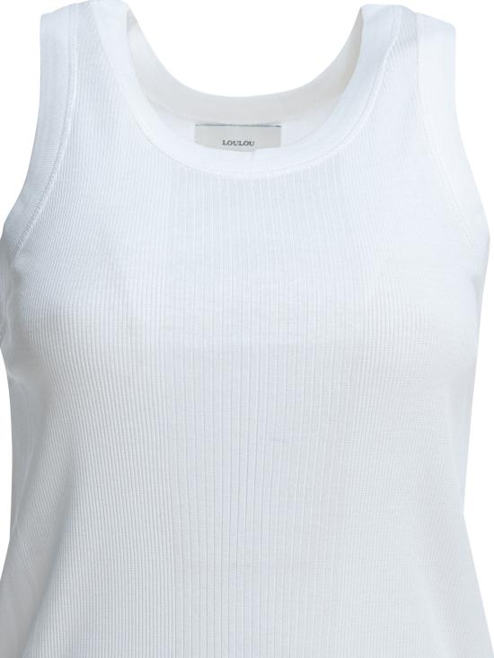 26SS 루루 드 세종 민소매 티셔츠 LIMBA LDSWHITE White - LOULOU DE SAISON