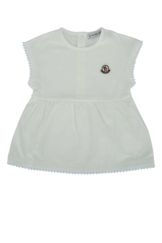  [키즈] 몽클레어 풀오버 키즈 니트웨어 앙상블 스웨터 화이트/옐로우