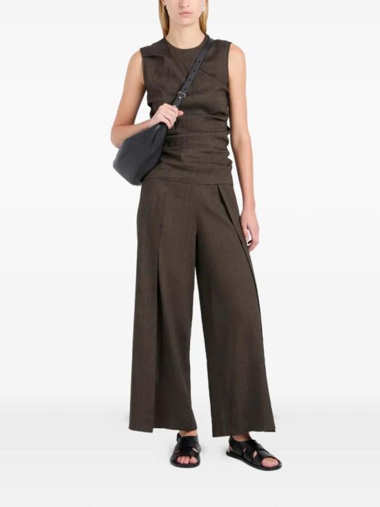  프로엔자슐러 크롭 팬츠 프로엔자스쿨러 칼라팬트커피 - PROENZA SCHOULER